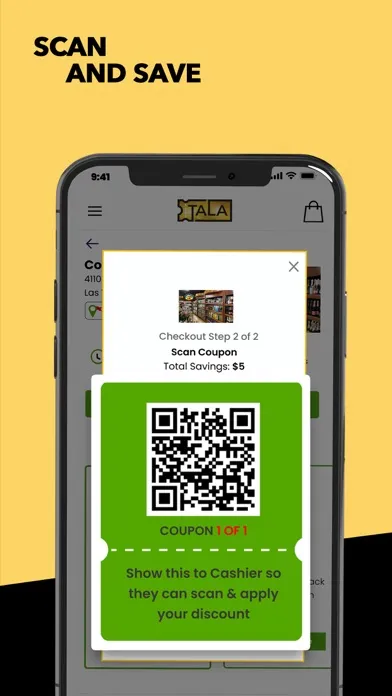 TALA Coupon Groceries & CBD 스크린샷