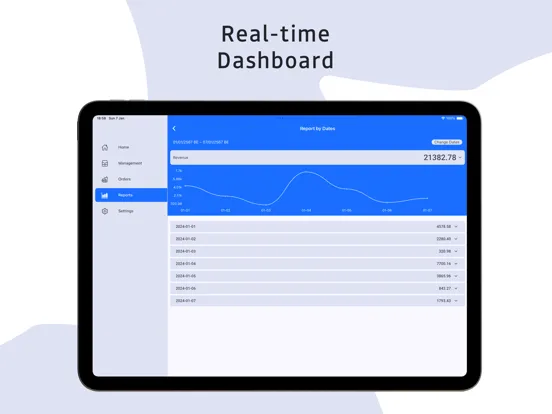 Capturas de tela do vOrder - QR Ordering & POS iPad 