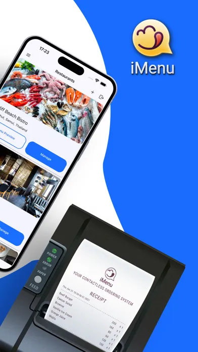 Capturas de tela do vOrder - QR Ordering & POS