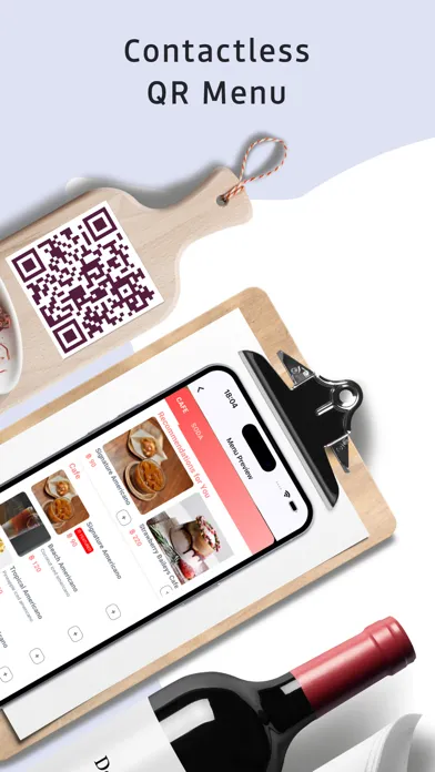 Capturas de tela do vOrder - QR Ordering & POS