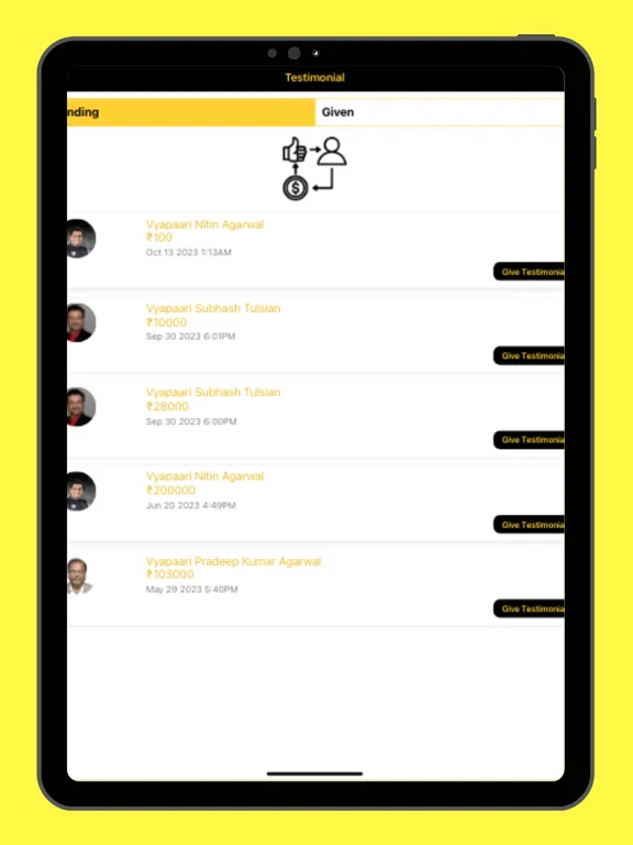 Скриншоты Vyapaar Zone (VZ) iPad 
