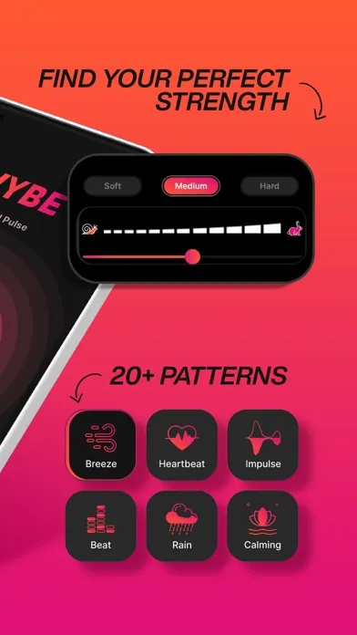 Capturas de tela do Vybe Strong Vibrator Massage