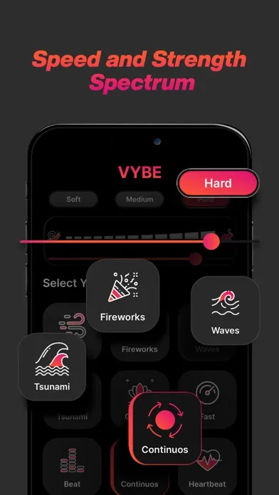 Capturas de tela do Vybe Strong Vibrator Massage