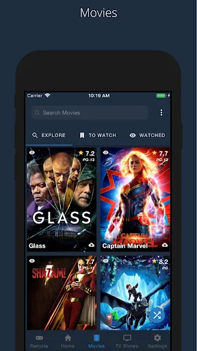 Tangkapan layar wako - TV & Movie Tracker