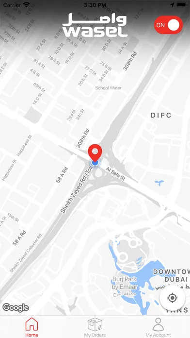 Tangkapan layar Wasel Drivers