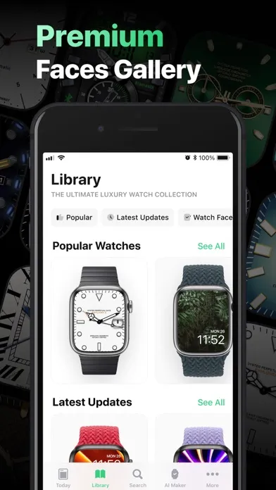 Скриншоты Watch Faces Live - AI Gallery