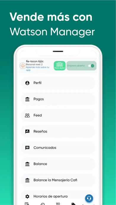 Watson Manager 스크린샷