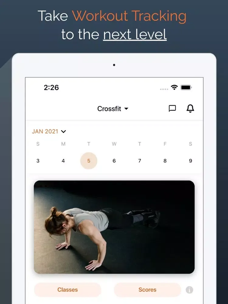 Screenshot di Ignite Fitness Tracking iPad 