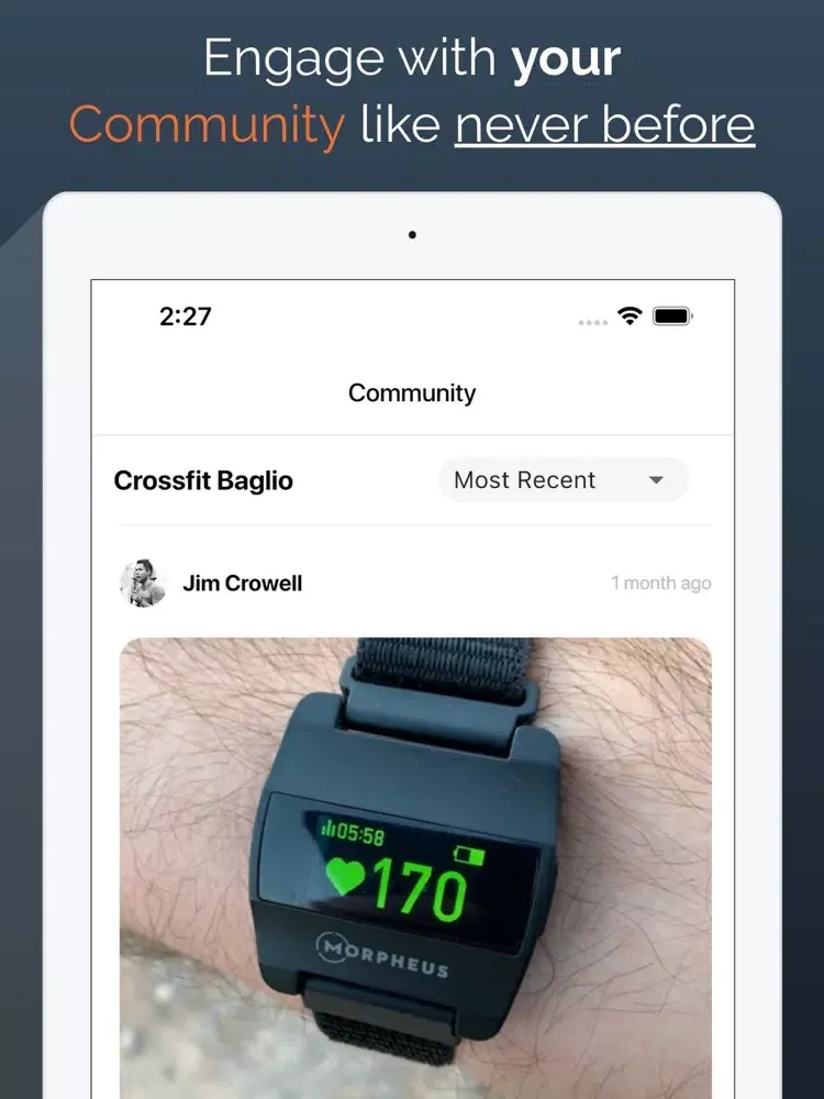 Screenshot di Ignite Fitness Tracking iPad 