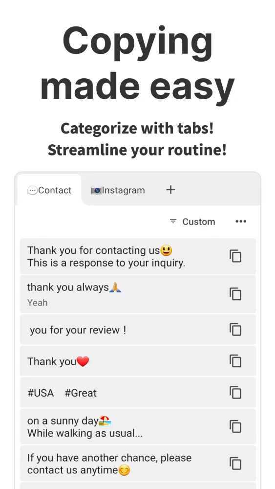 صور Copipe - Quick copy and paste