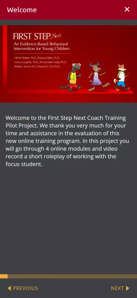 First Step Screenshots