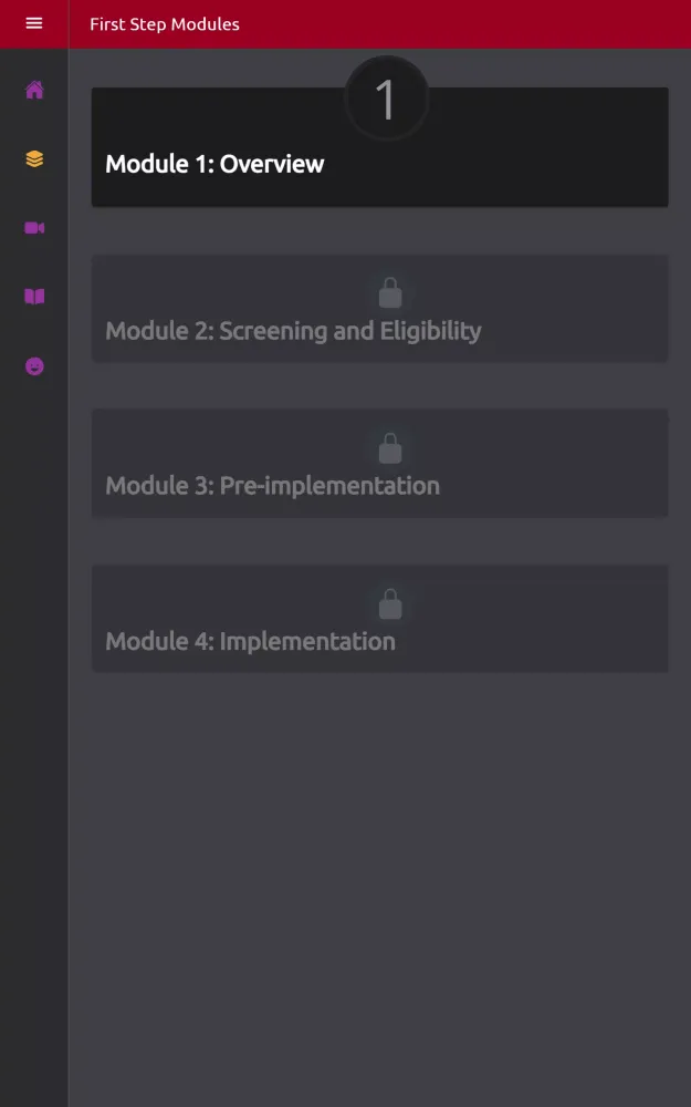 First Step Screenshots