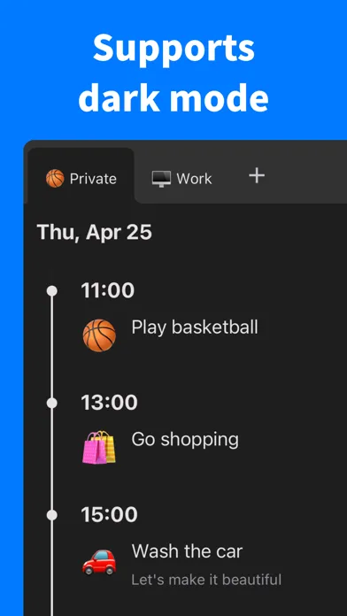 Timeline - Hourly schedule应用截图