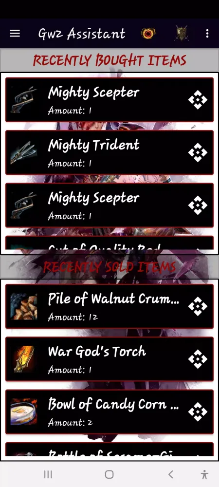 Gw2 Assistant Screenshots