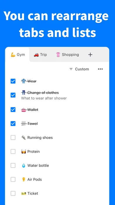 PrepList - Prepare & Remember Screenshots
