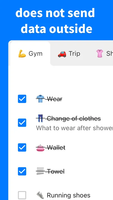PrepList - Prepare & Remember Screenshots