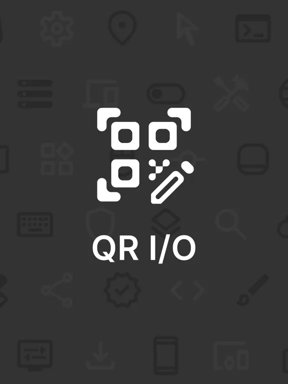 QR I/O【QR コード 読み取り・作成アプリ】 iPad  スクリーンショット