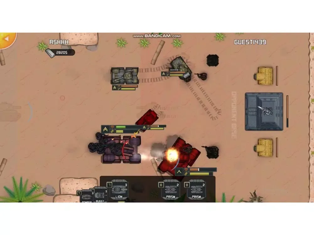 Capturas de tela do 123Games: Battle of Tanks iPad 