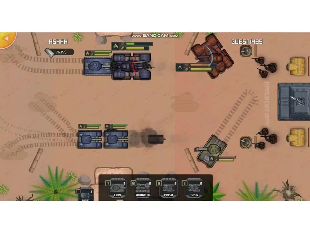 Capturas de tela do 123Games: Battle of Tanks iPad 
