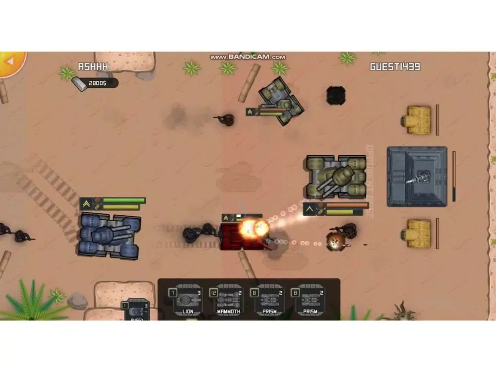 Capturas de tela do 123Games: Battle of Tanks iPad 