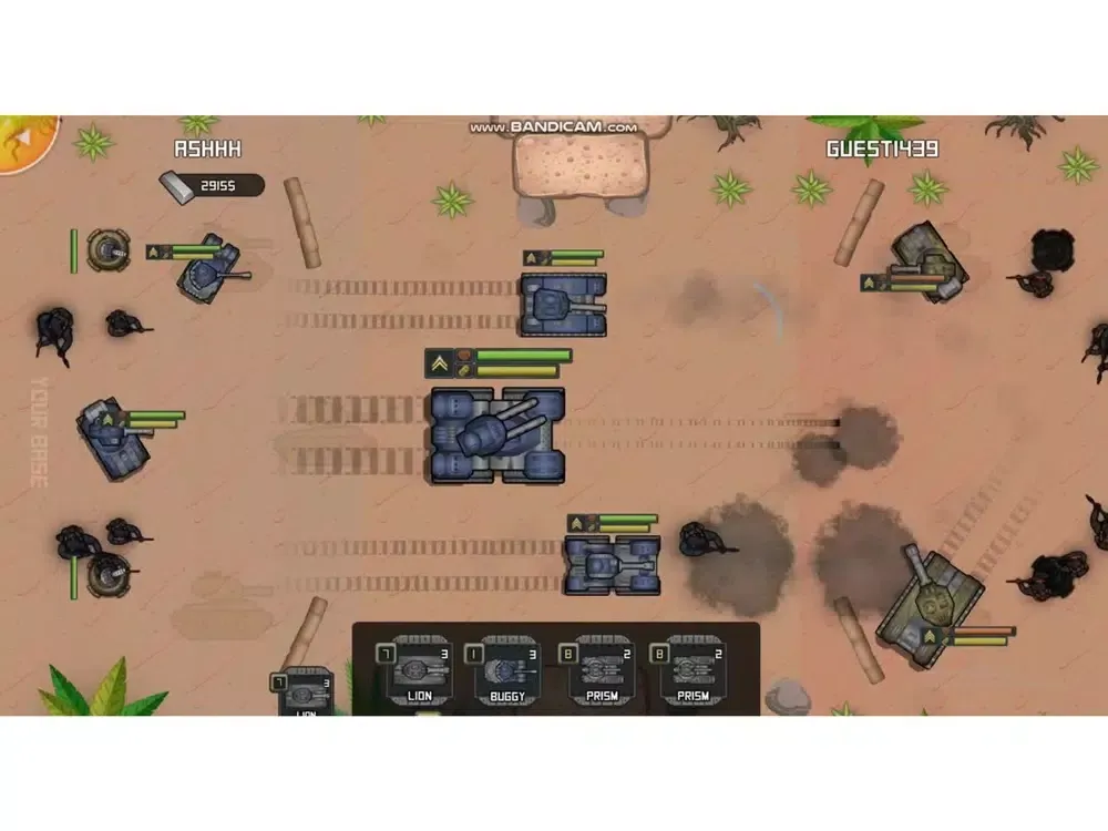 Capturas de tela do 123Games: Battle of Tanks iPad 