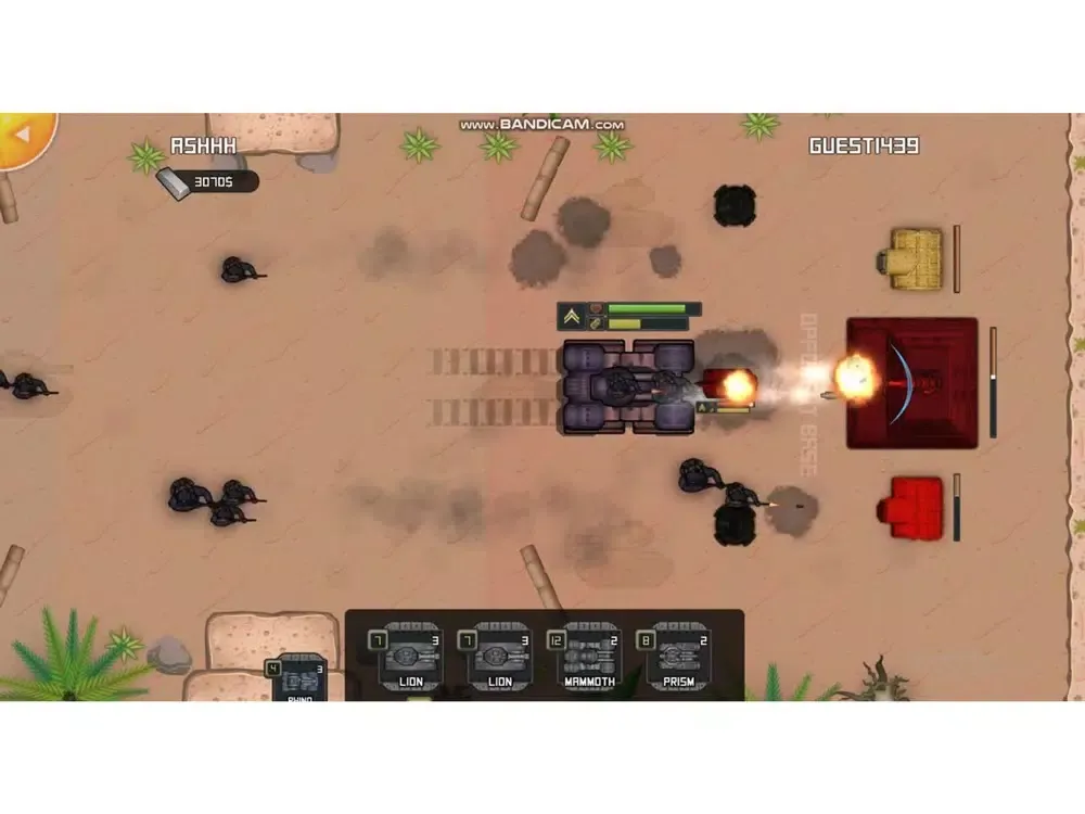 Capturas de tela do 123Games: Battle of Tanks iPad 