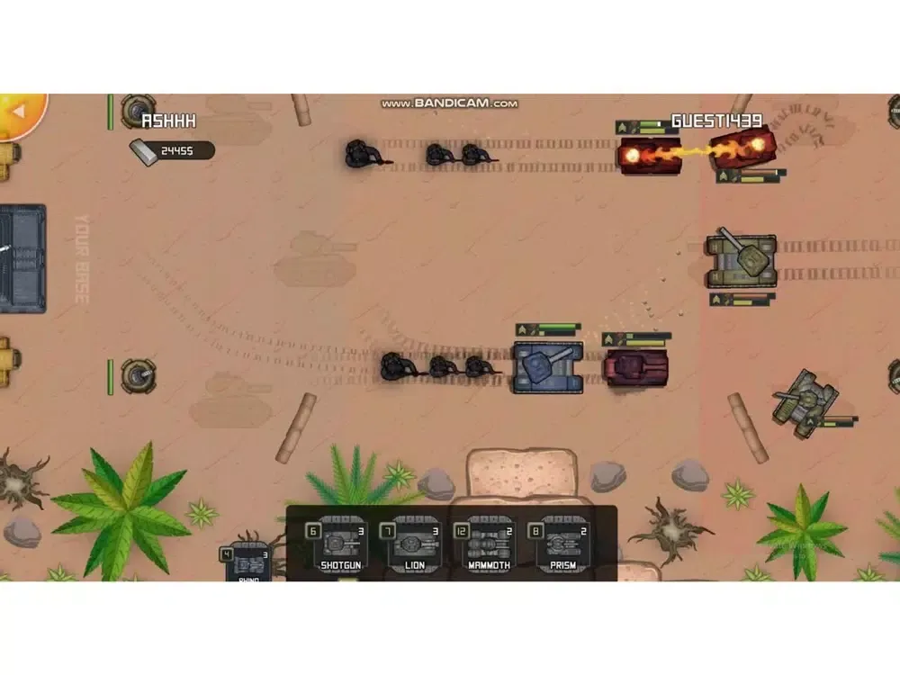 Capturas de tela do 123Games: Battle of Tanks iPad 