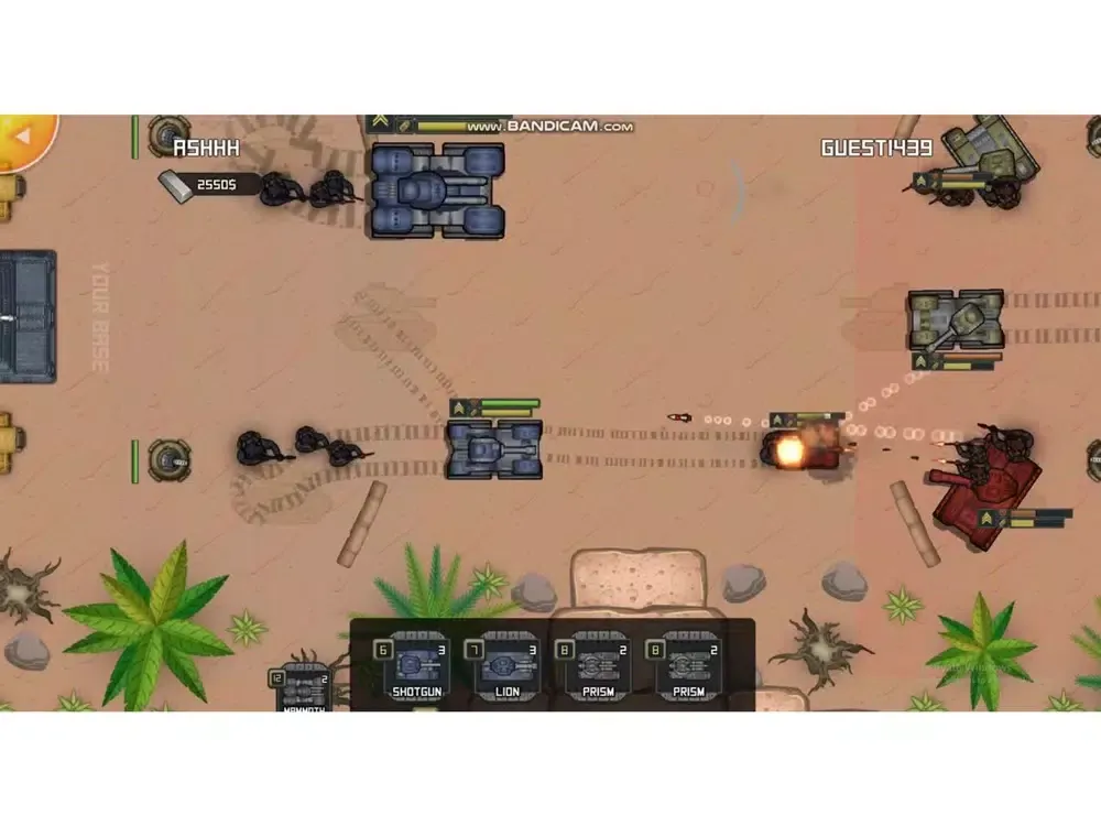 Capturas de tela do 123Games: Battle of Tanks iPad 