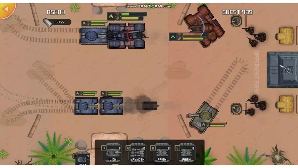 Capturas de tela do 123Games: Battle of Tanks