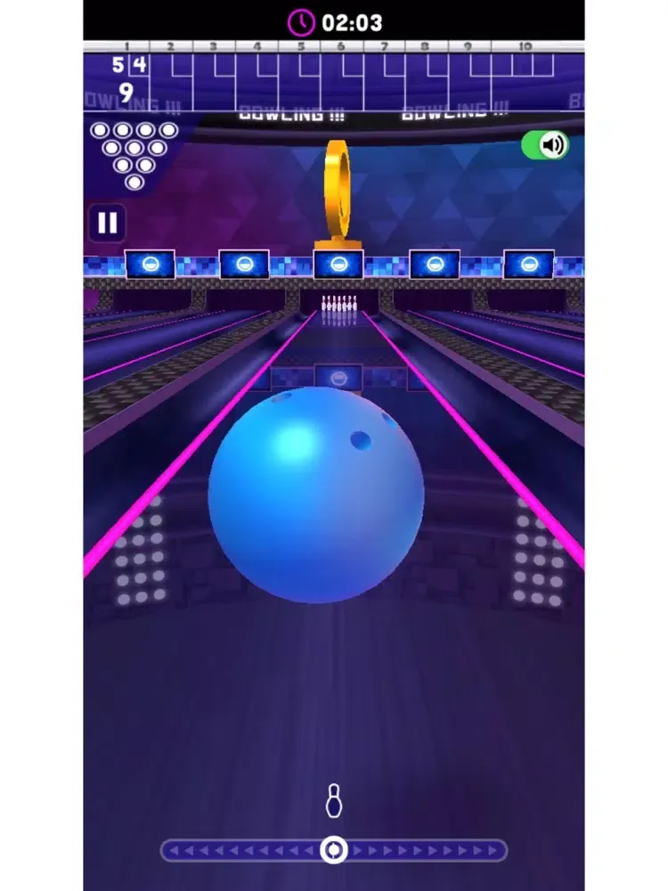 123Games: Bowling Stars iPad  स्क्रीनशॉट