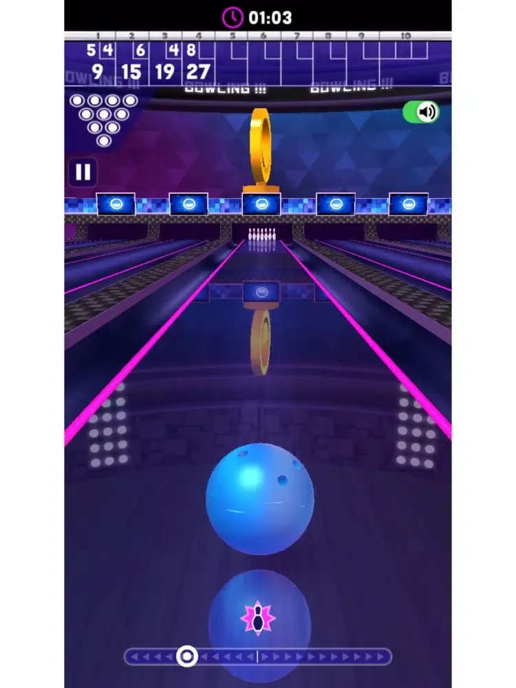 123Games: Bowling Stars iPad  स्क्रीनशॉट