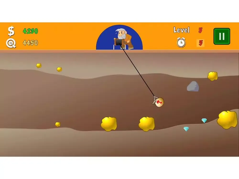 Скриншоты 123Games: Gold Miner iPad 