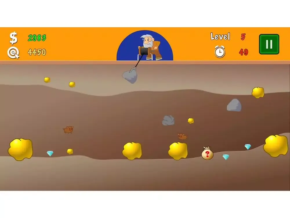 Скриншоты 123Games: Gold Miner iPad 