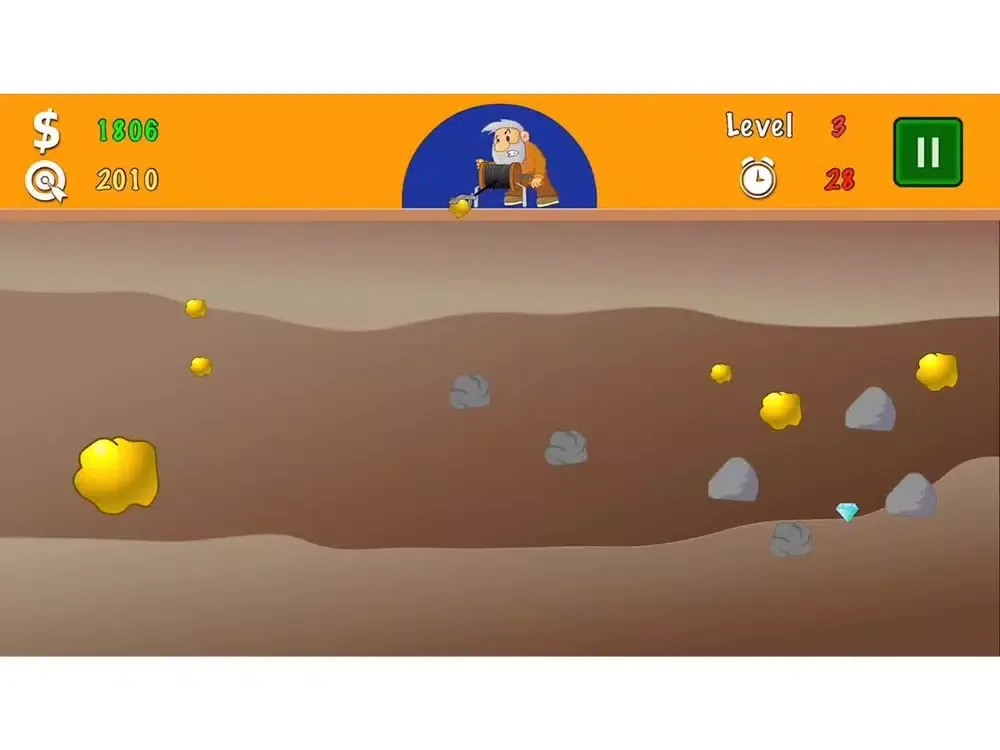 Скриншоты 123Games: Gold Miner iPad 