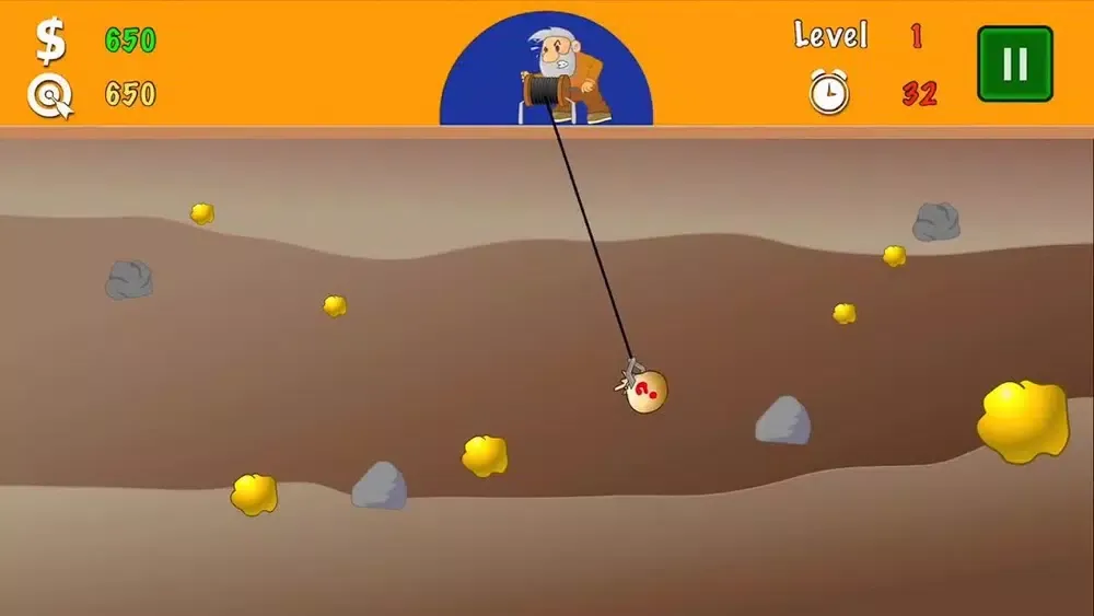 Скриншоты 123Games: Gold Miner