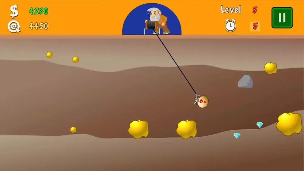 Скриншоты 123Games: Gold Miner