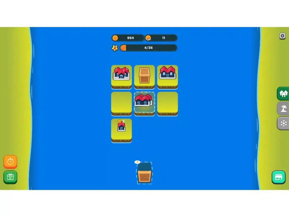 Ảnh chụp màn hình của 123Games: Merge Tycoon iPad 