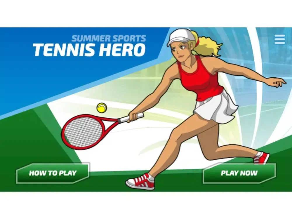 123Games: Tennis Hero iPad 應用截圖