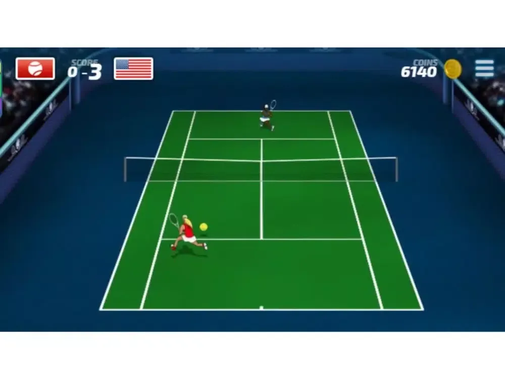 123Games: Tennis Hero iPad 應用截圖
