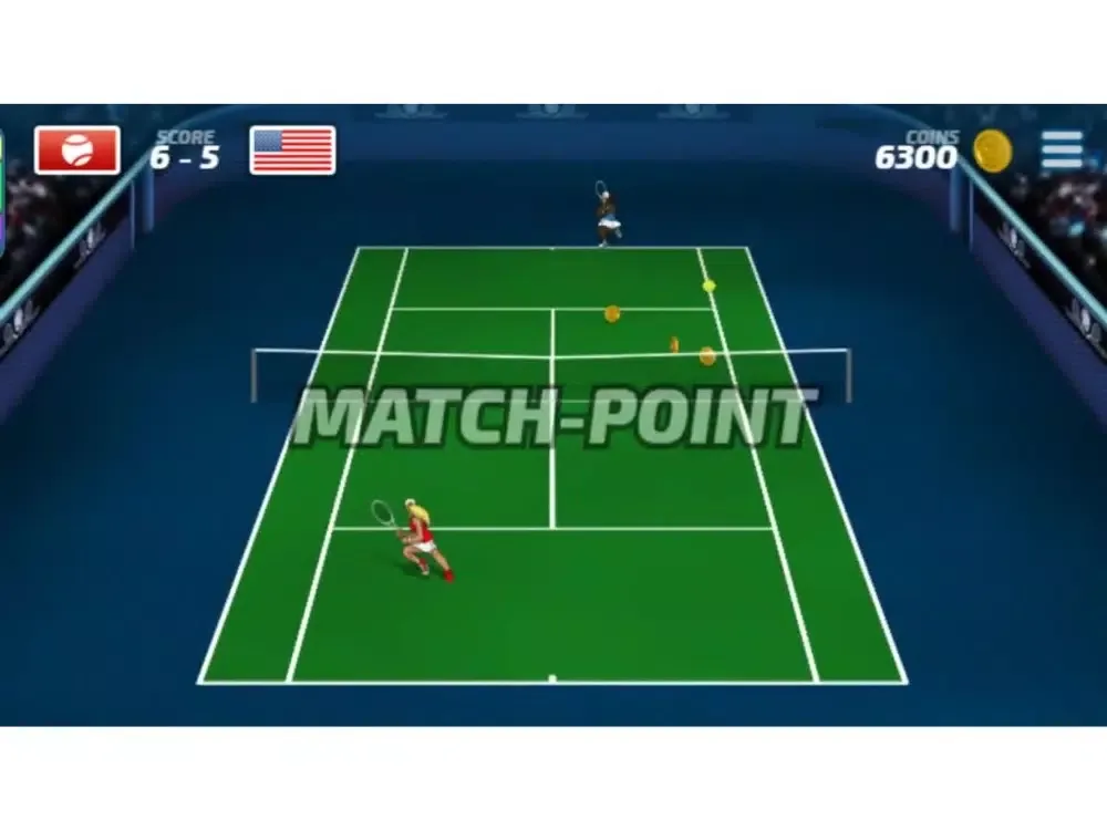 123Games: Tennis Hero iPad 應用截圖