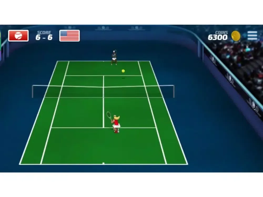123Games: Tennis Hero iPad 應用截圖