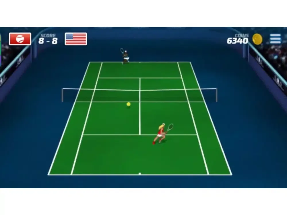 123Games: Tennis Hero iPad 應用截圖