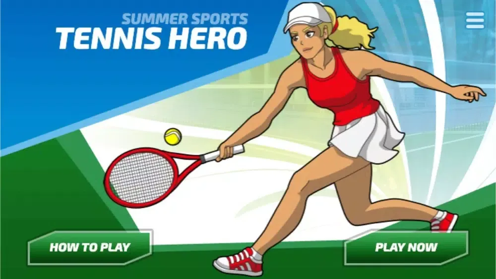 123Games: Tennis Hero應用截圖