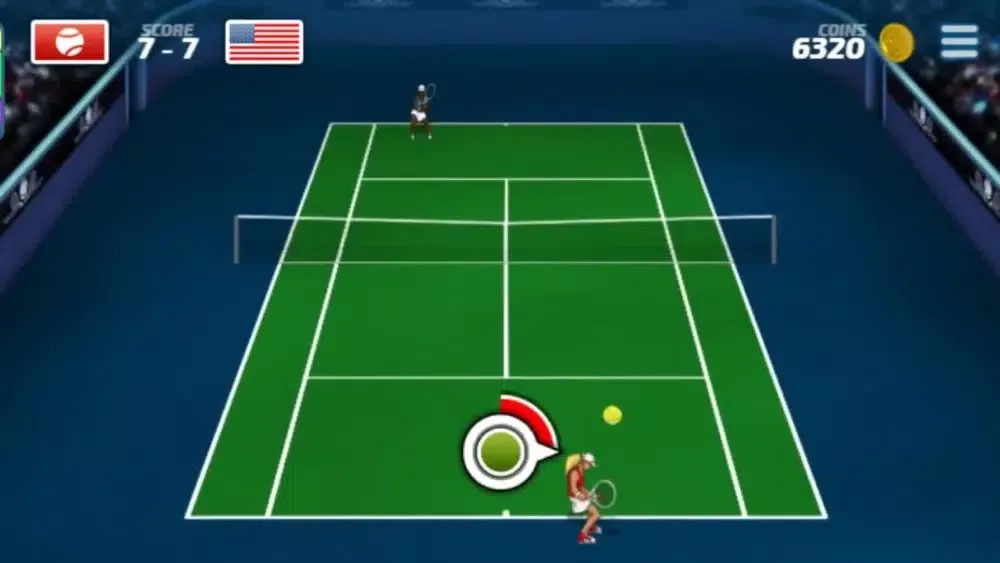 123Games: Tennis Hero應用截圖