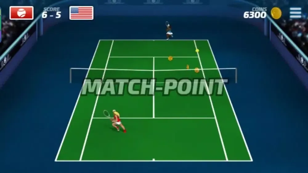 123Games: Tennis Hero應用截圖