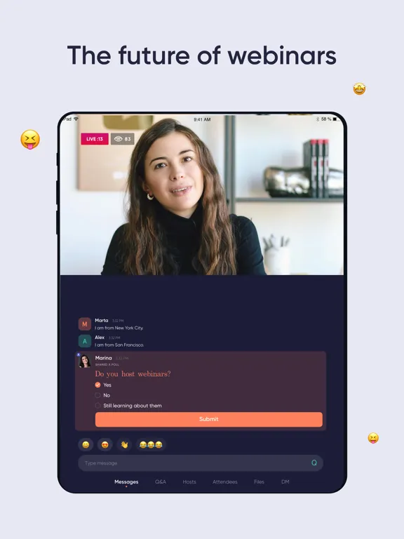 تصاویر Webby App iPad 