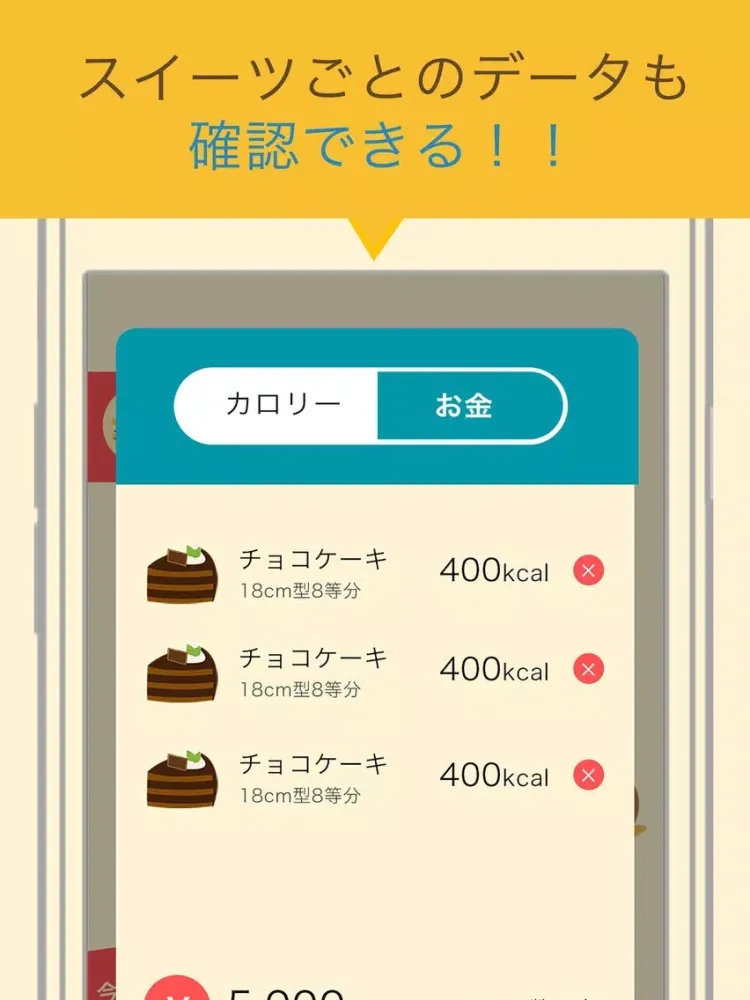 おやつ管理でかんたんダイエット - スイーツポスト iPad  স্ক্রিনশট