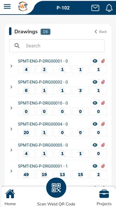 WeldTrace سکرین شاٹس