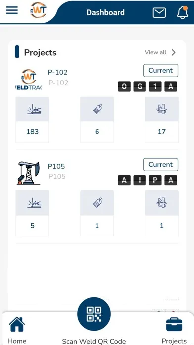 WeldTrace سکرین شاٹس