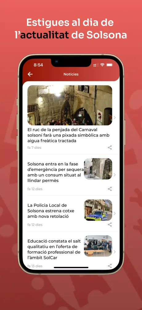 Capturas de pantalla de Solsona 24/7